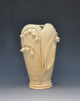 Lilly of the Valley Vase, Cream